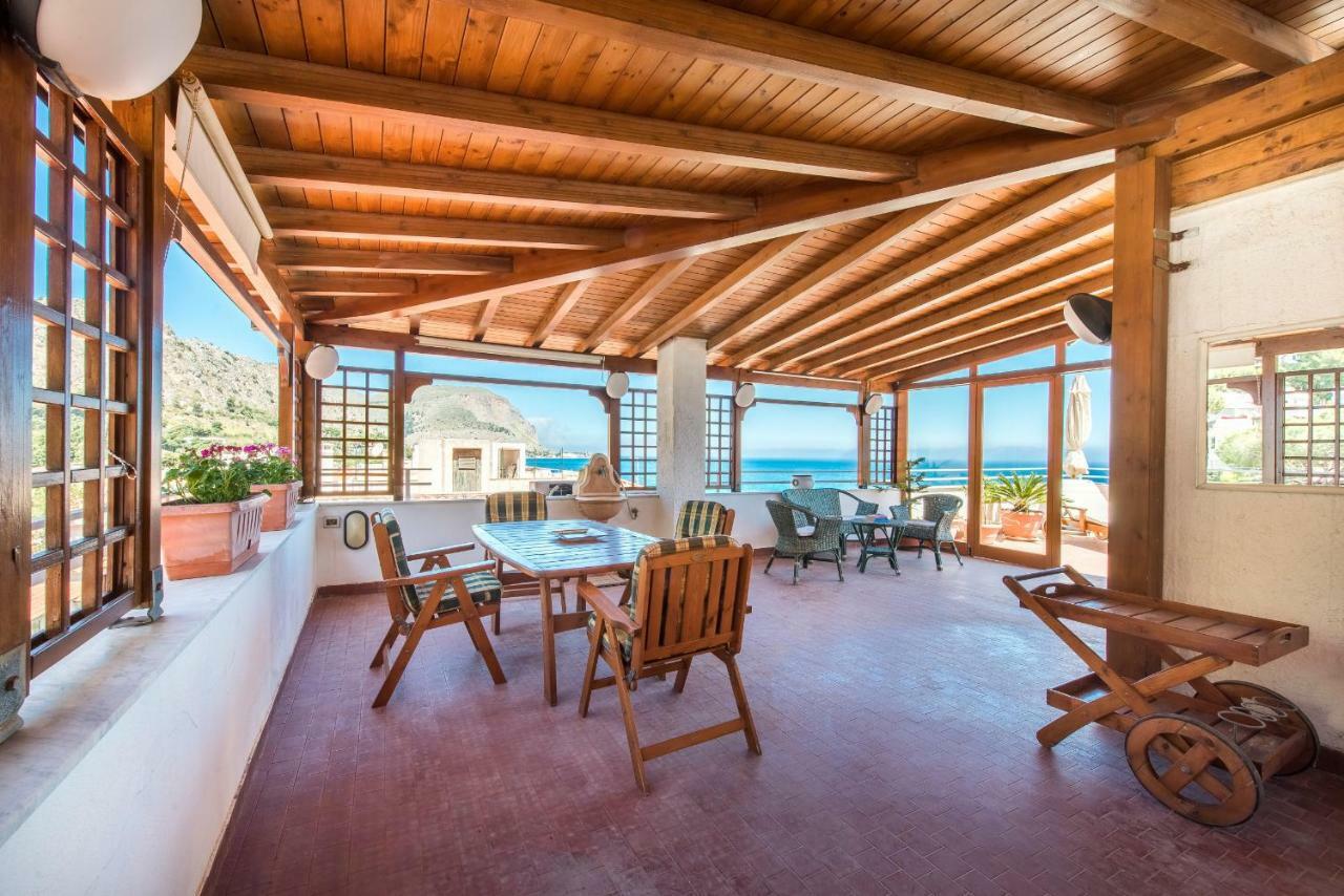 Casa Con Terrazza Sul Mare All'Addaura Palermo Exterior foto